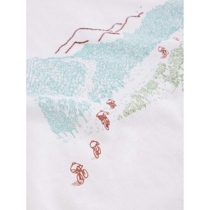 White Stuff Abersoch Pedal Graphic Tee image number 2